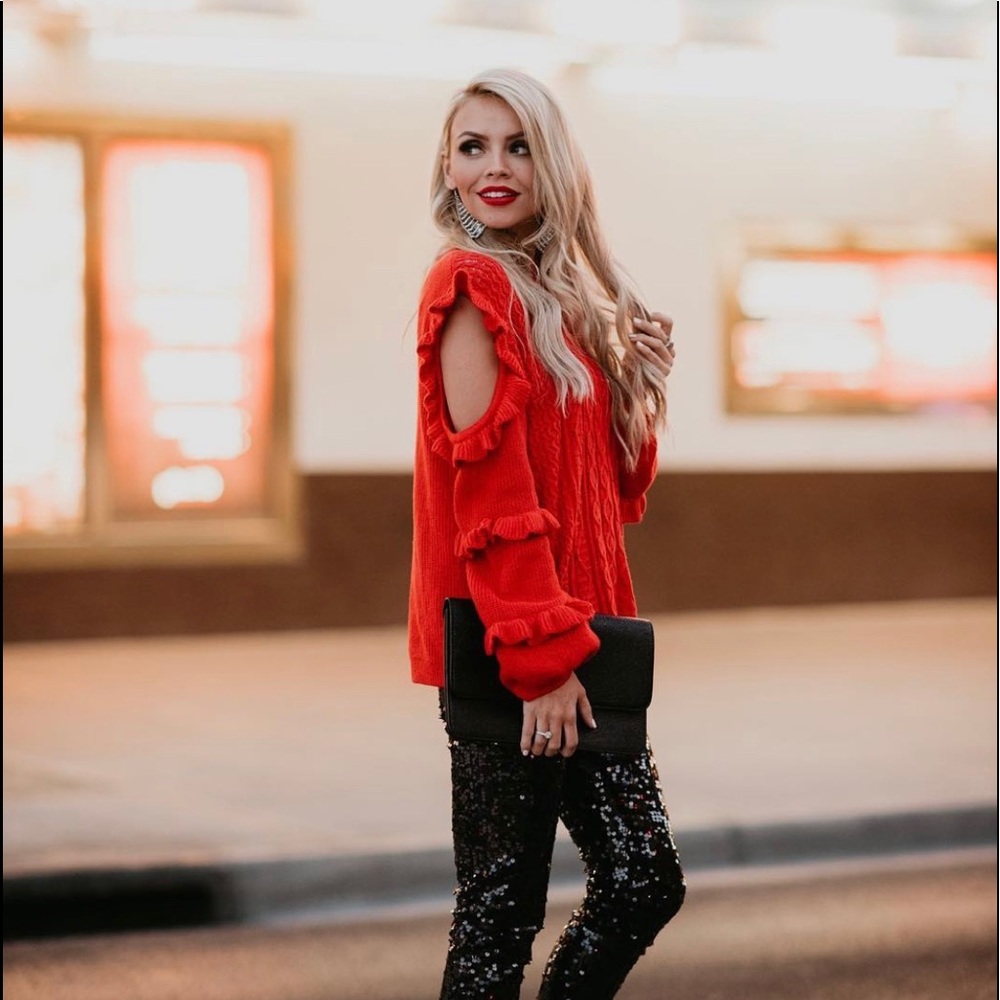 Red Express Sweater